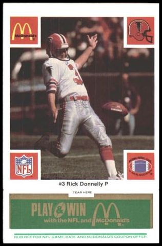 1986 McDonald's Falcons 3 Rick Donnelly